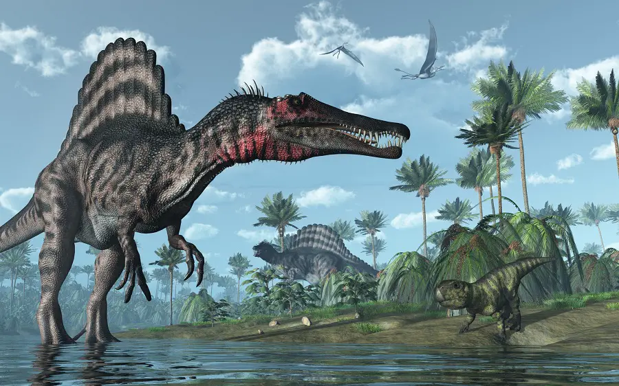 SPINOSAURUS Dangerous Dinosaurs Of All Time