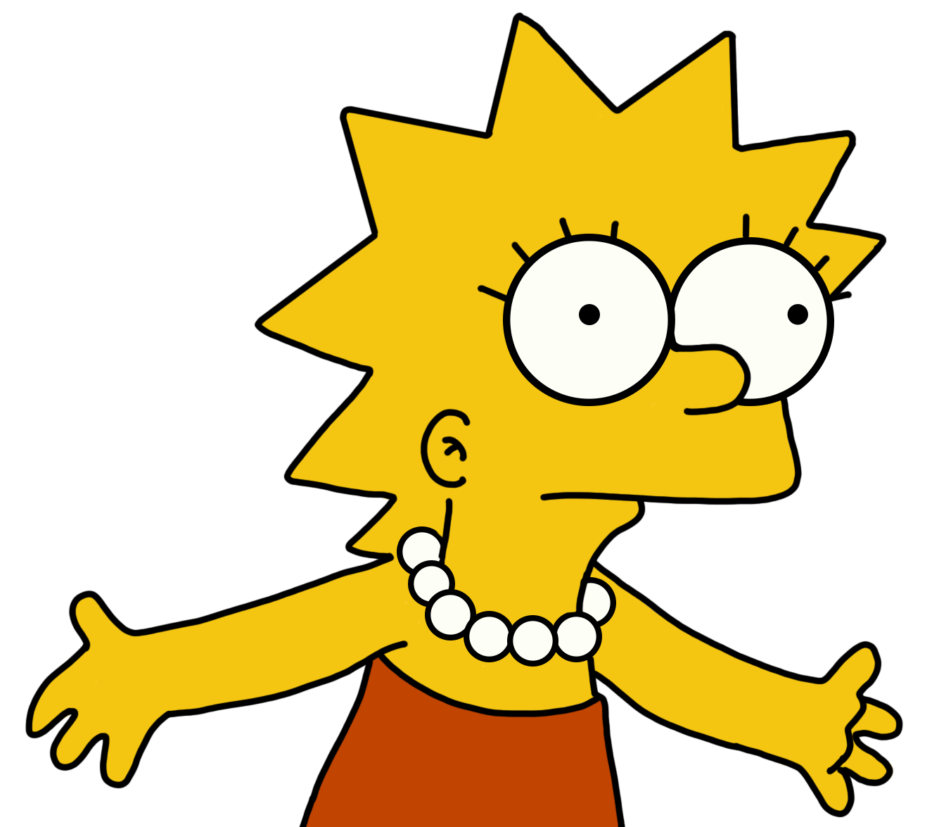 17). LISA SIMPSON.