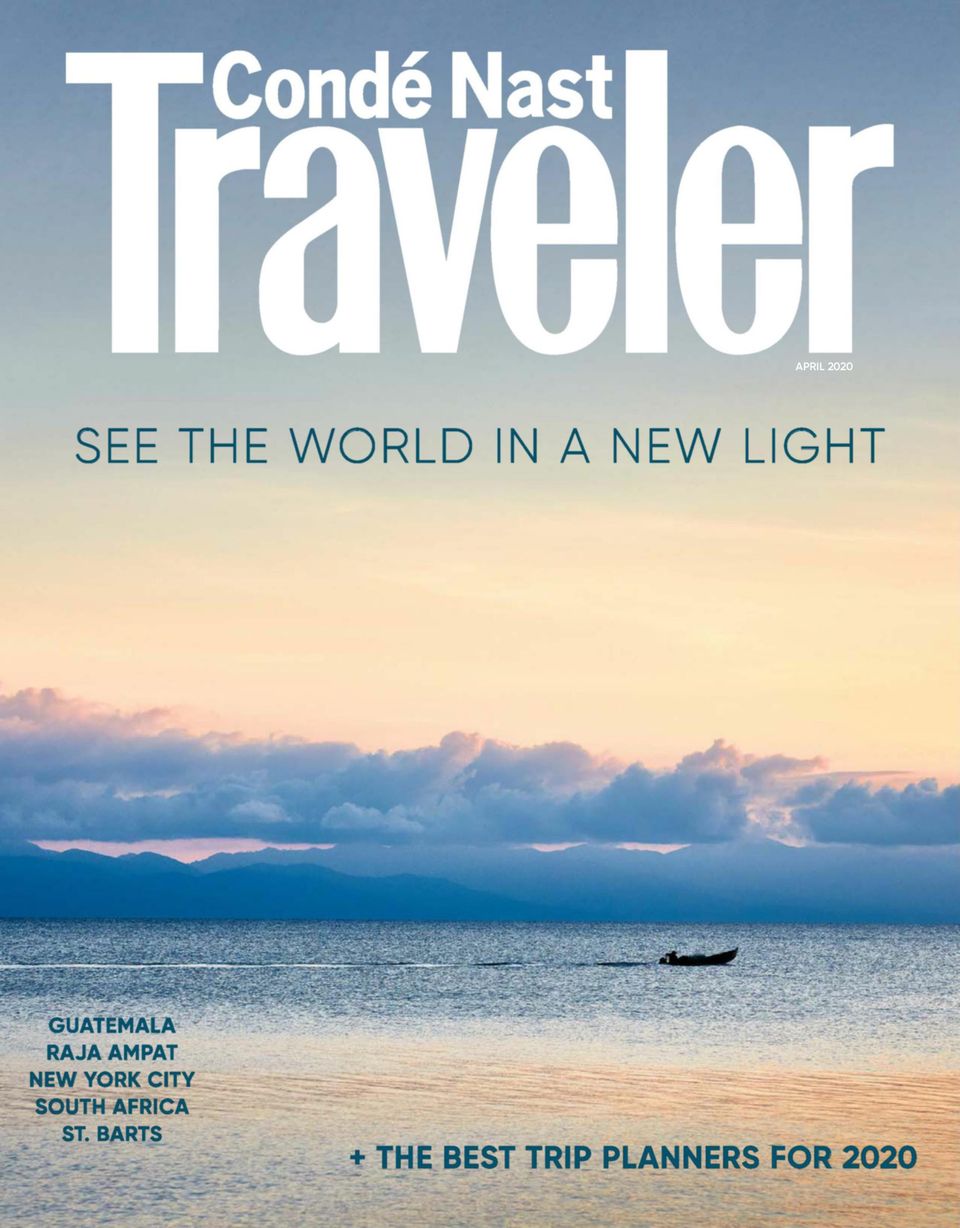 Conde Nast Traveler Famous Magazine 