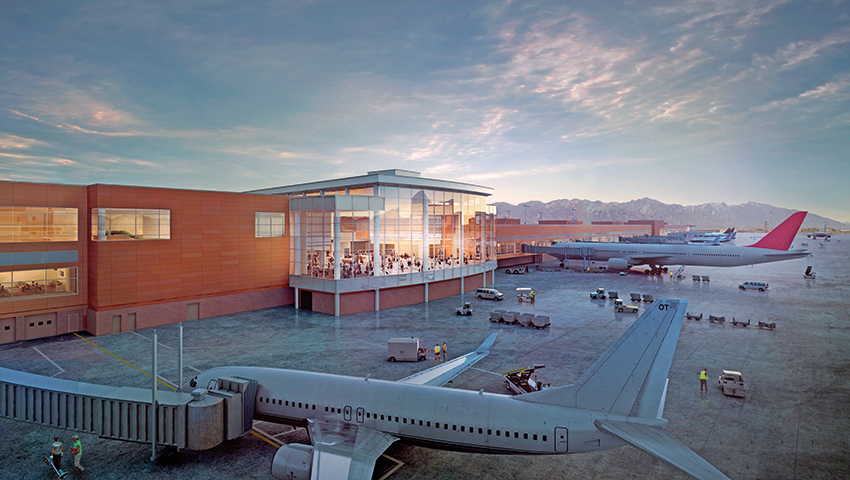 Salt Lake City International Airport (SLC) Biggest Airport In The World 