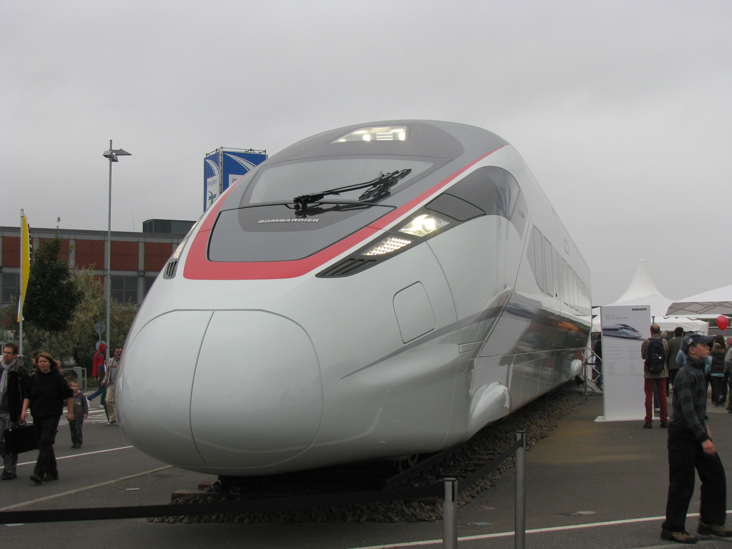 Bombardier Zefiro 380 Train Fastest Train in The World