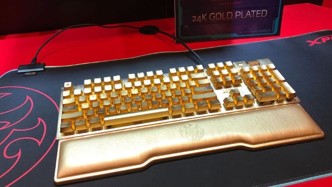 Kirameki Pure Gold keyboard Most Expensive Keyboards 