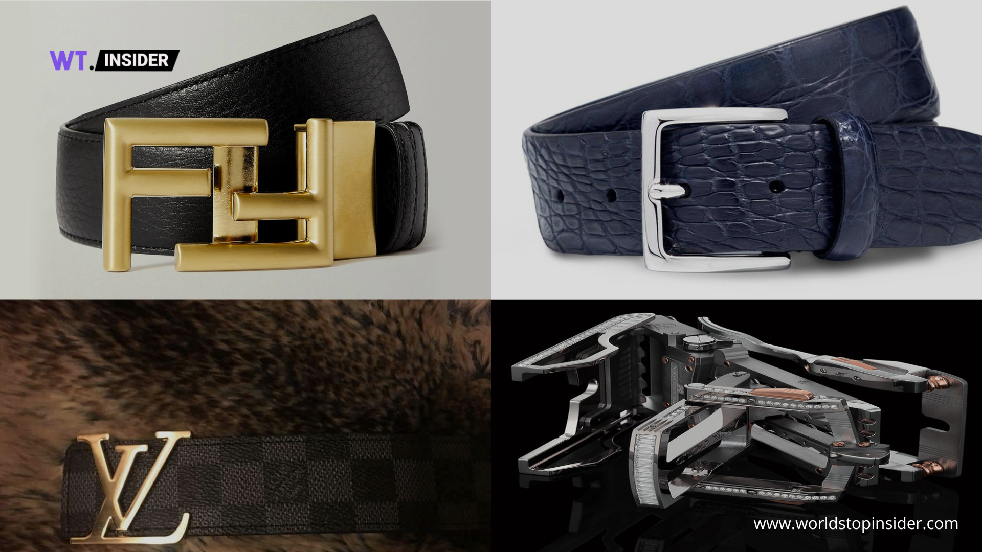 Top 10 Most Expensive Belts in The World 2018