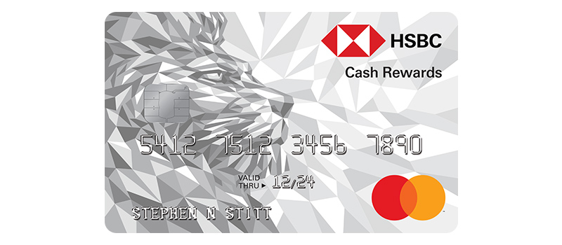Mastercard® with Cash Rewards from HSBC