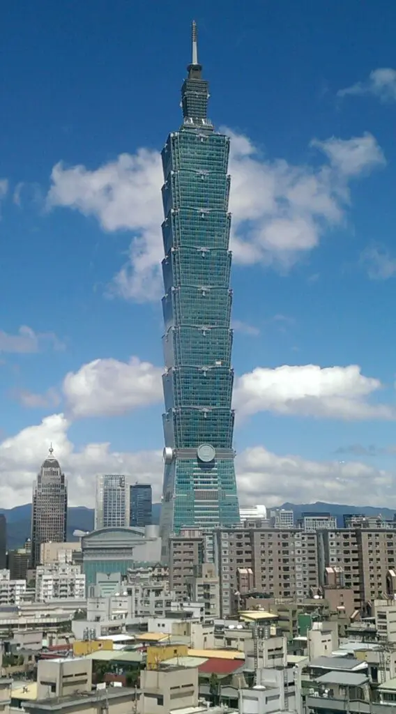 Taipei 101, Taipei, Taiwan ($2.4 billion)