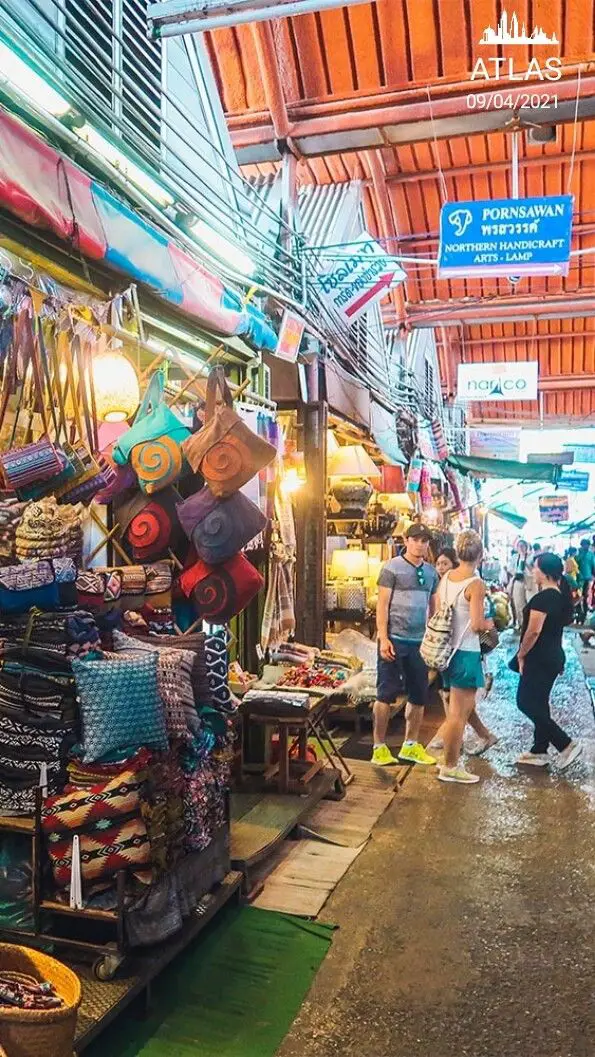 The market of Chatuchak, Bangkok