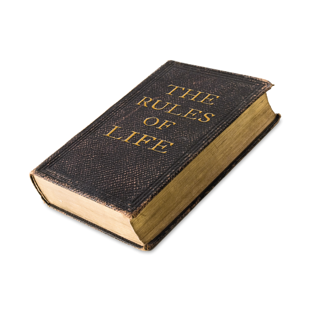 life, rules, book, rules of life, rule book, the rules of life, tome, rules, rules, rules, rules, rules, rule book
